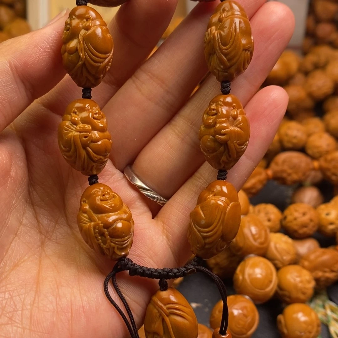 橄榄核吊坠小弥勒