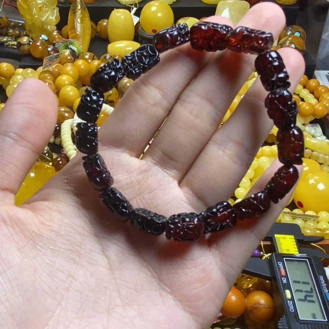 琥珀未镶嵌珠宝奇石蜜蜡