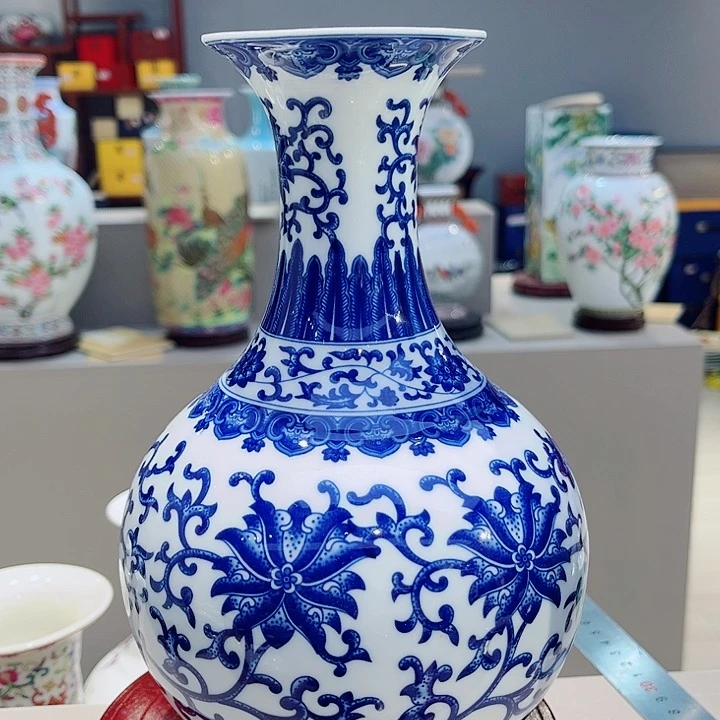 摆件景德镇陶瓷花瓶