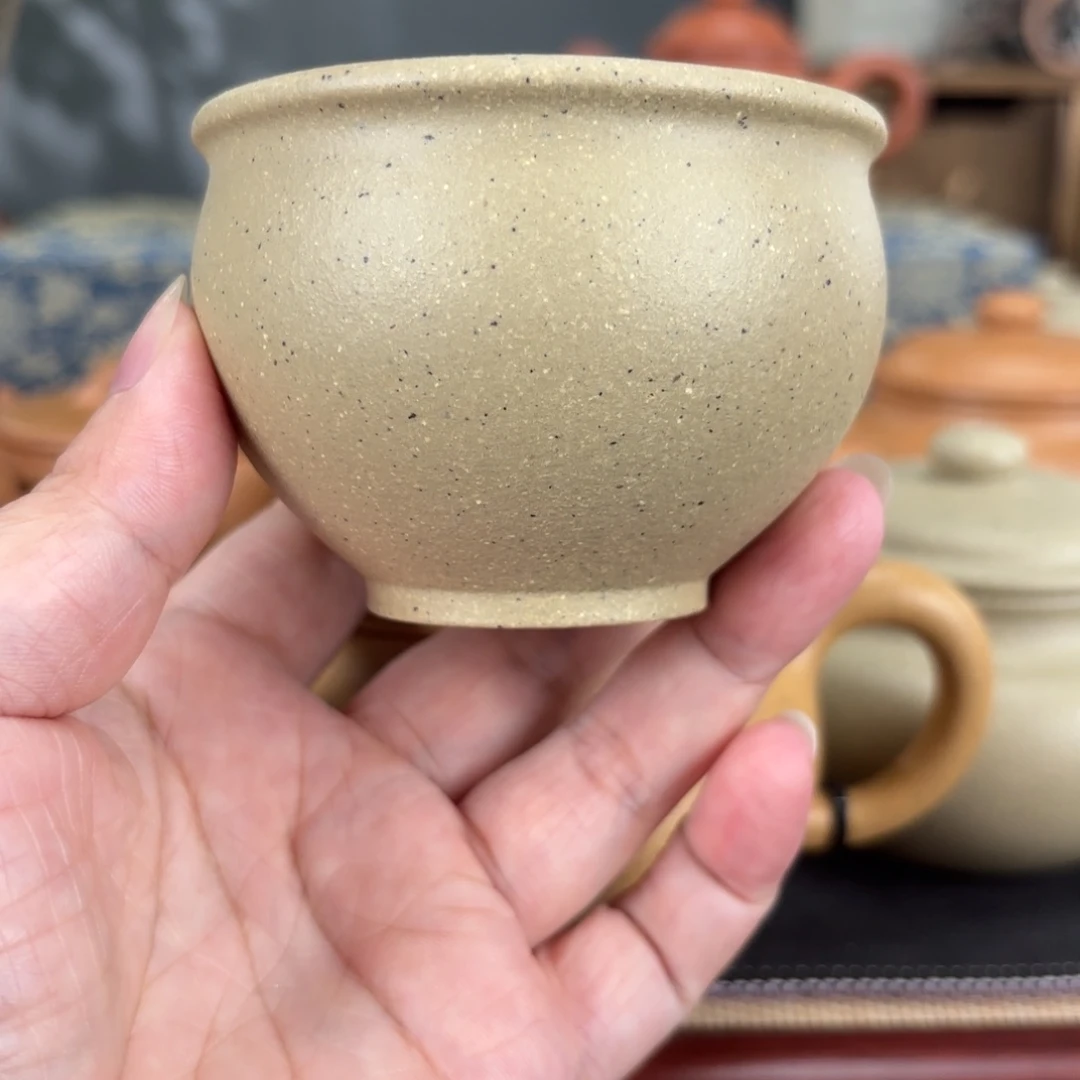 ****哥茶壶紫砂本绿半手杯子