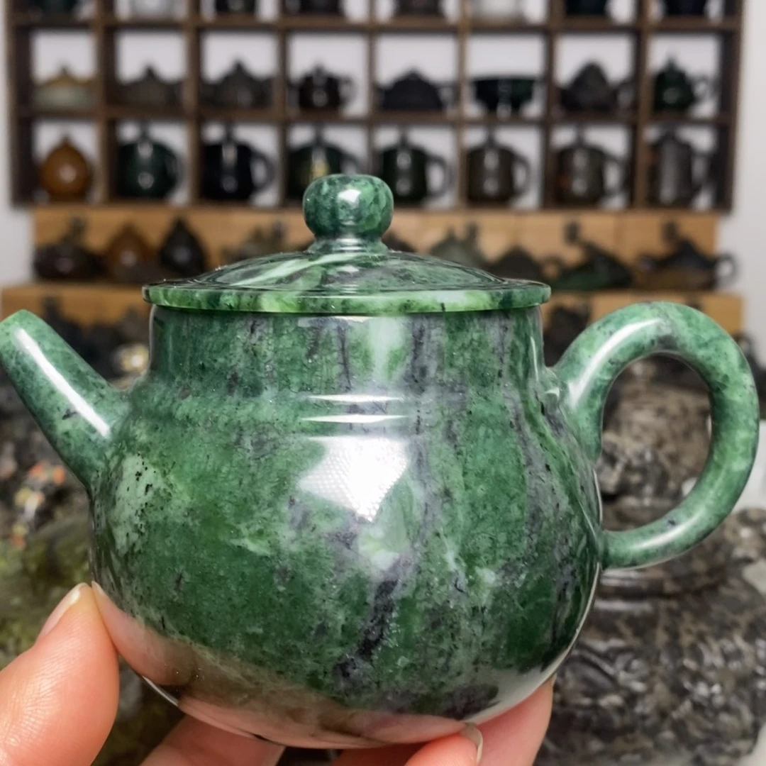 藏玉药王石福利款如意壶200cc