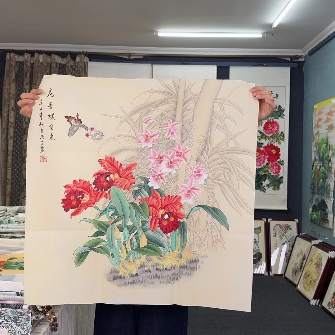 纯手绘的好看作品
