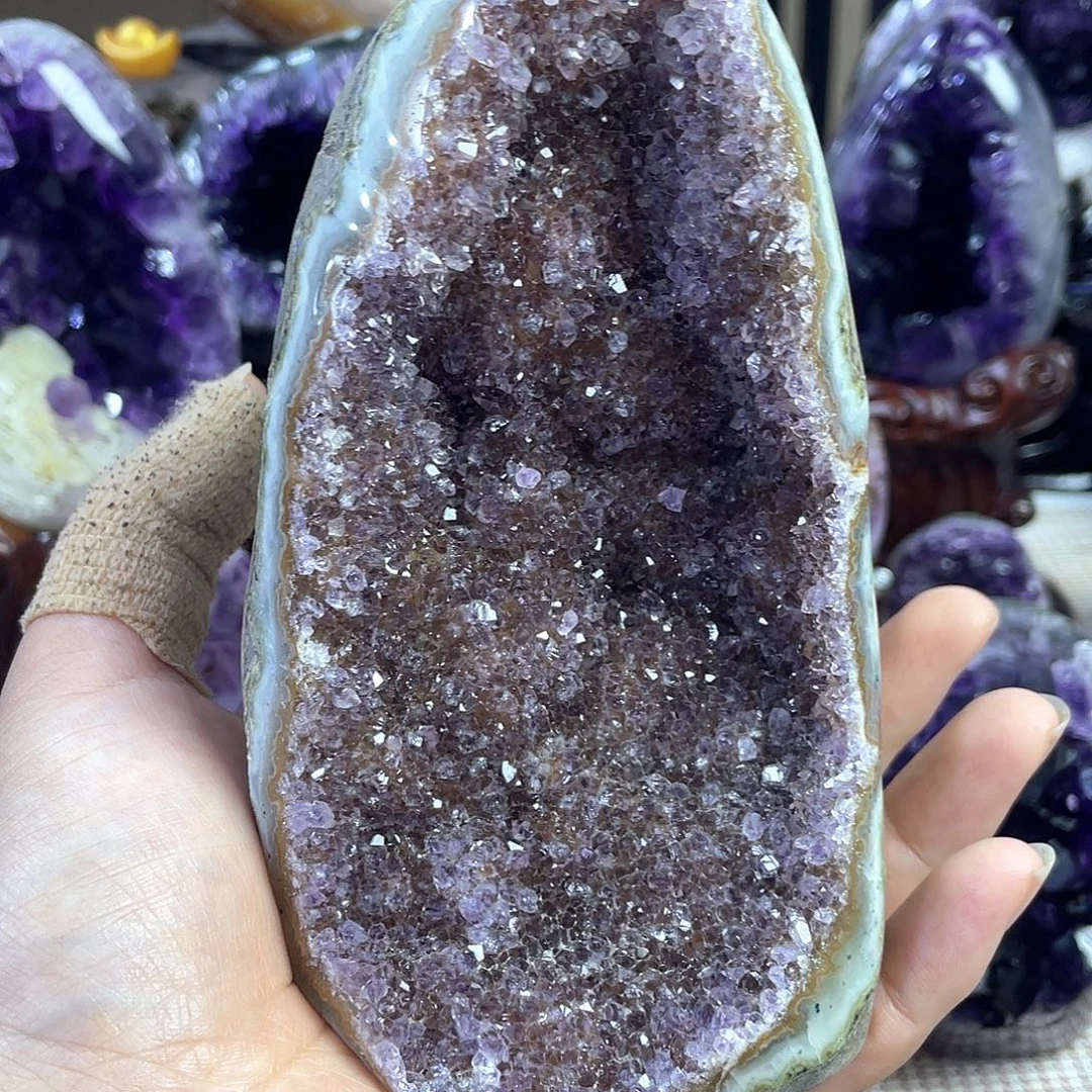 未镶嵌大型摆件（非配饰）紫晶