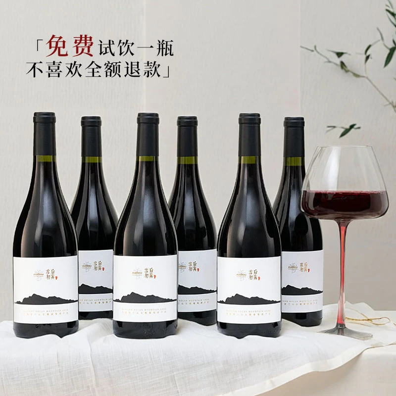 宁夏贺兰山东麓产区赤霞珠雪后初霁·观山干红葡萄酒