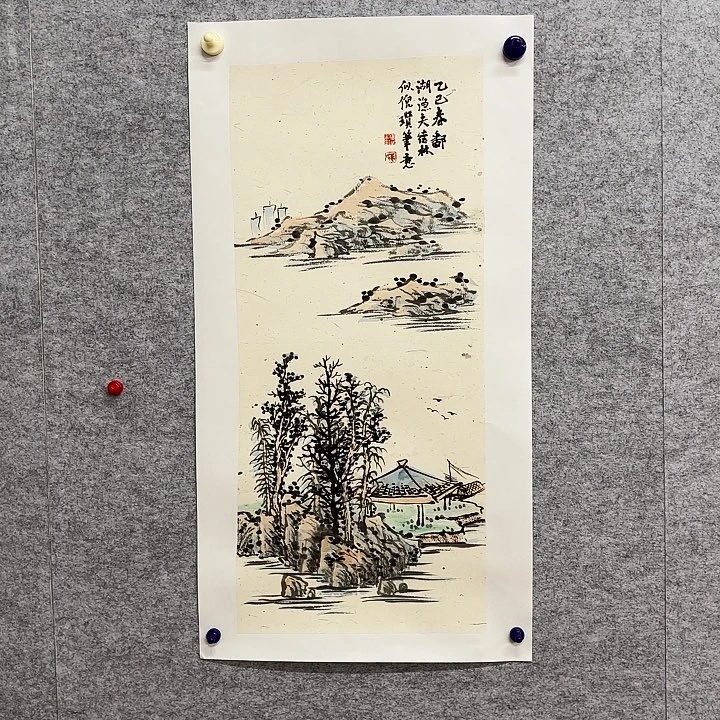 国画花鸟的翅膀是一