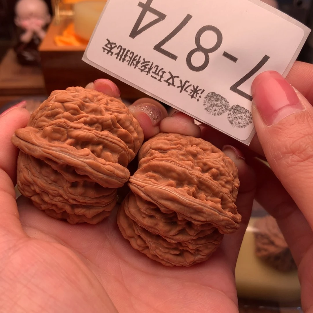 文玩核桃把件44四座楼