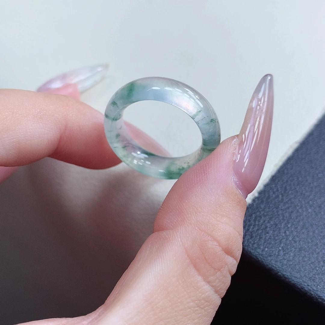 未镶嵌戒指翡翠13-14号