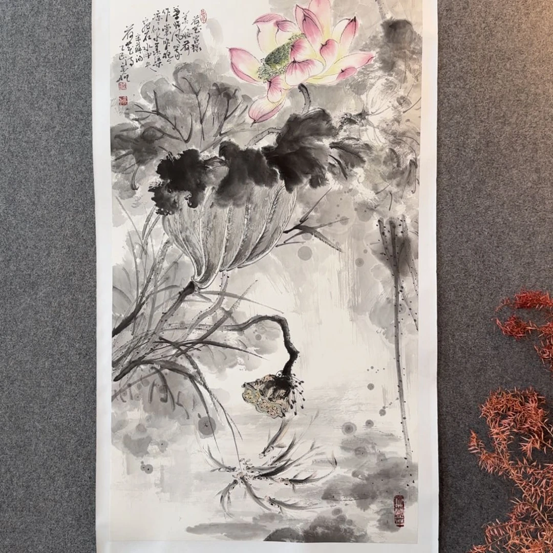 国画谢宗伯老师手绘作品