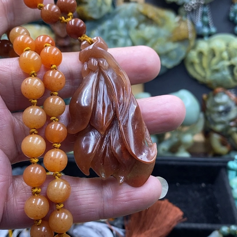 【闪购商品】未镶嵌蛇纹石玉吊坠