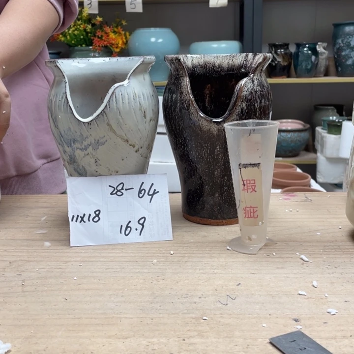 紫砂花盆多肉花盆微瑕64