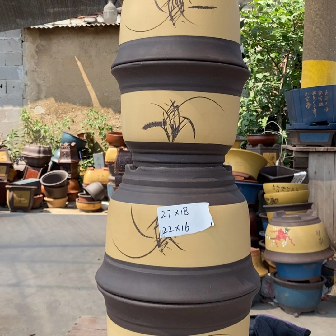 紫砂花盆紫砂壶的时候我
