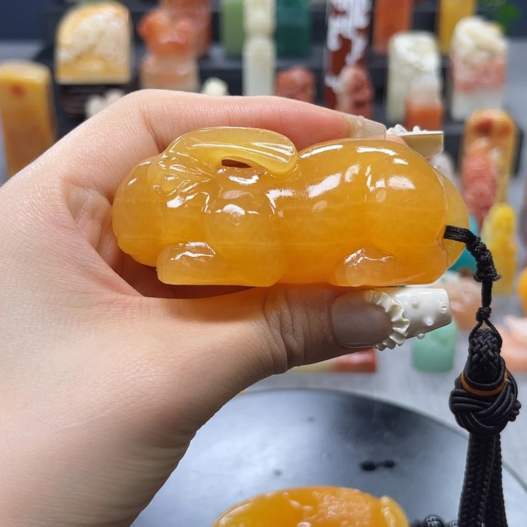 寿山石印石包邮包刻9404