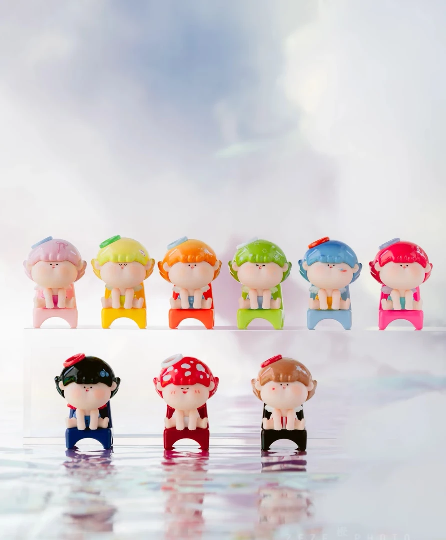 【拆盒】阿玛莉莉丝缤纷天使二代天使萌粒盲袋潮玩手办