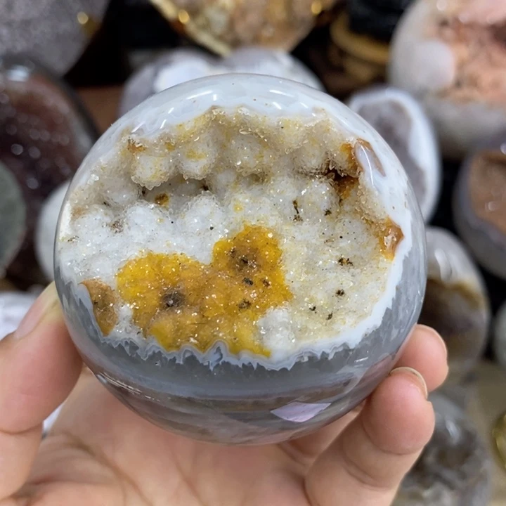 紫晶珠宝半成品未镶嵌