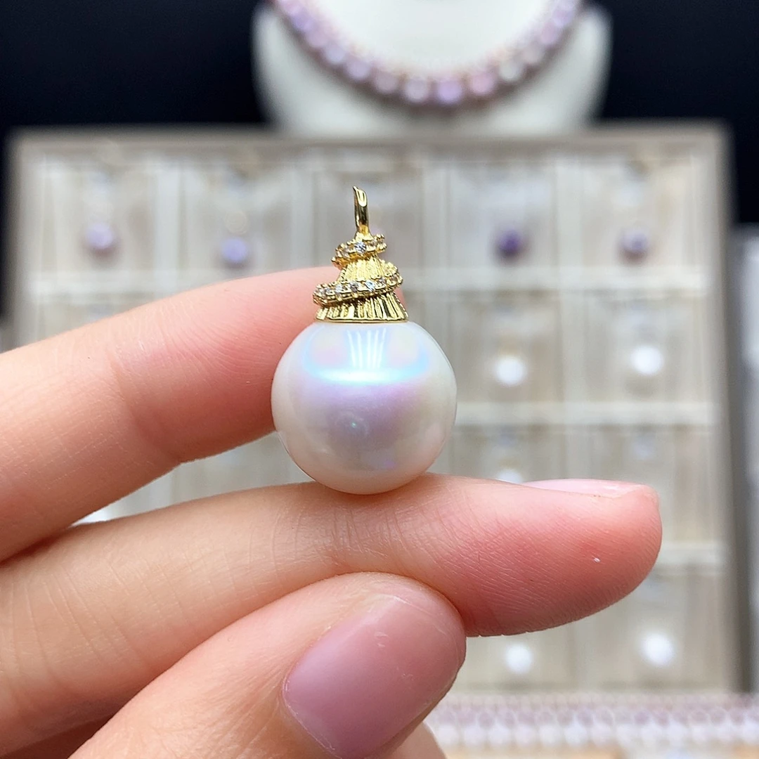 合金颈饰淡水珍珠
