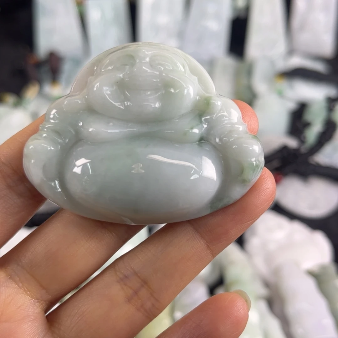 翡翠未镶嵌吊坠(不含链)瑕疵