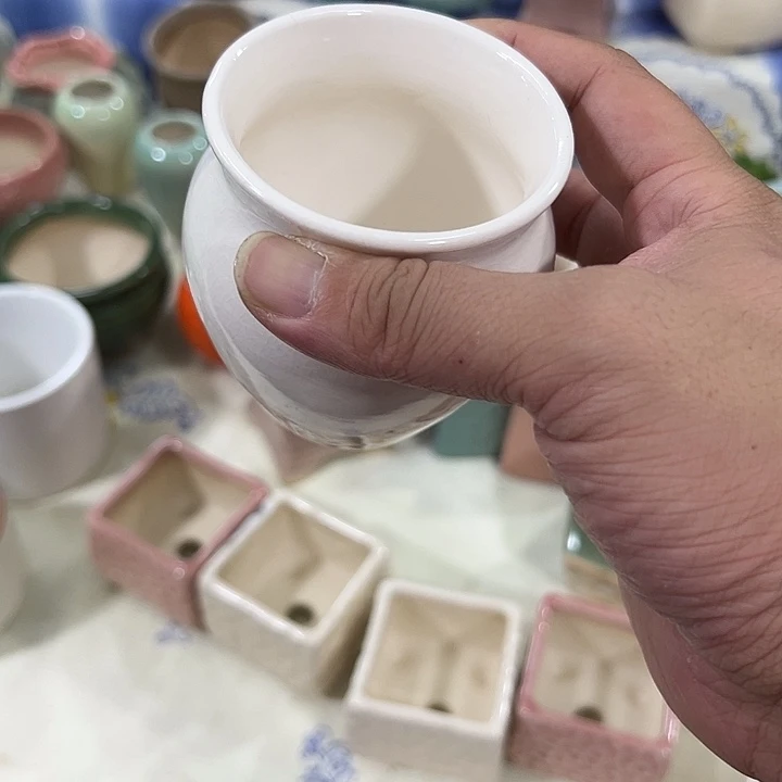 微瑕陶瓷花盆满9.9发