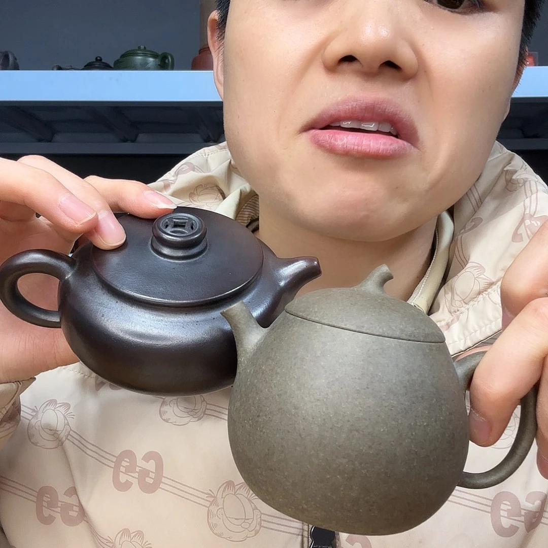 紫砂茶壶民间手艺人全手工制作