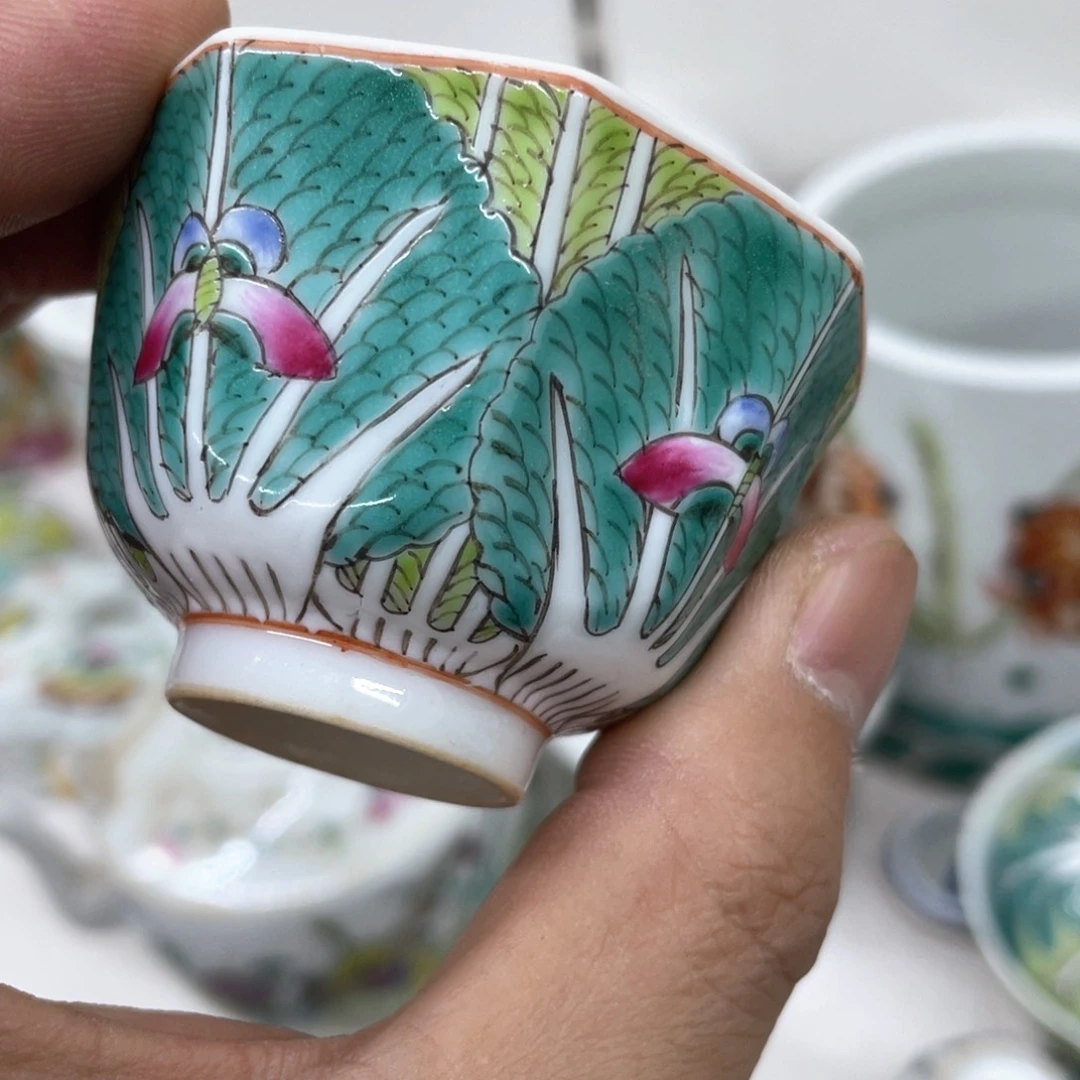 摆件手绘陶瓷作品欣赏