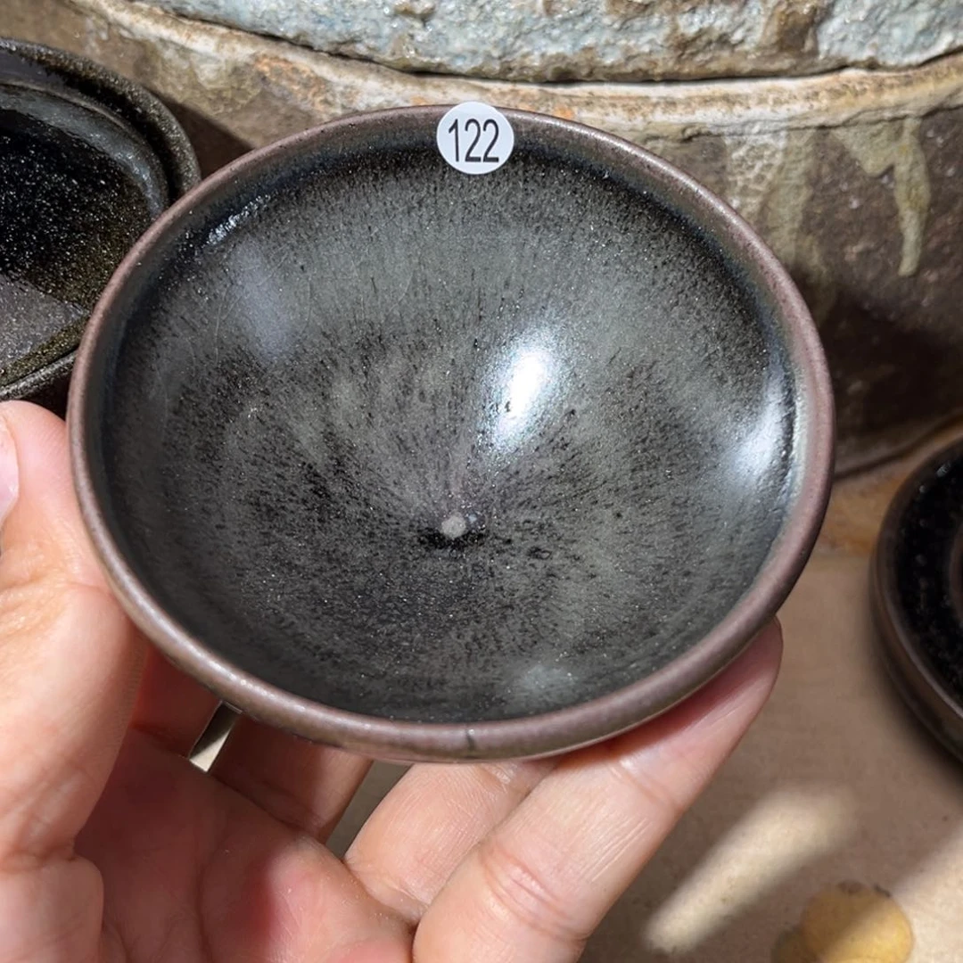 茶盏义兴龙窑坚持真柴烧
