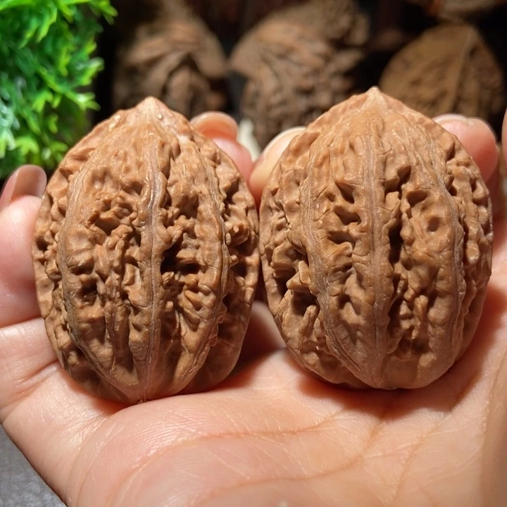 把件文玩核桃东北楸子小雪208