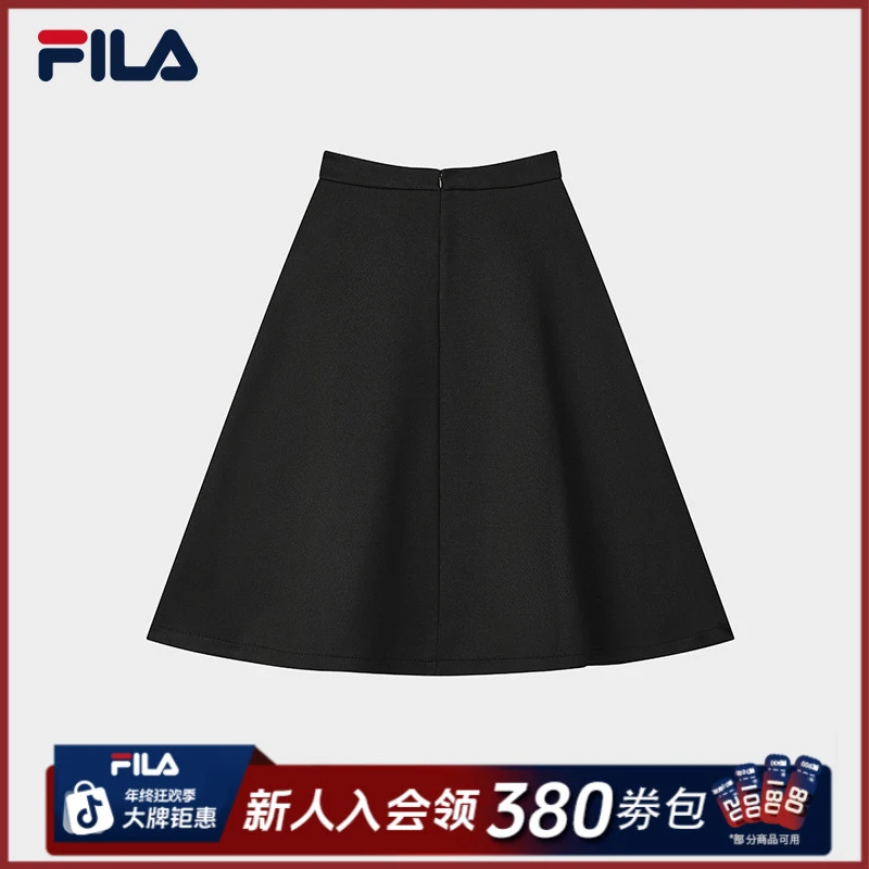 Fila/斐乐春新款户外休闲显瘦百搭短裙女士运动半身裙F11W515301F