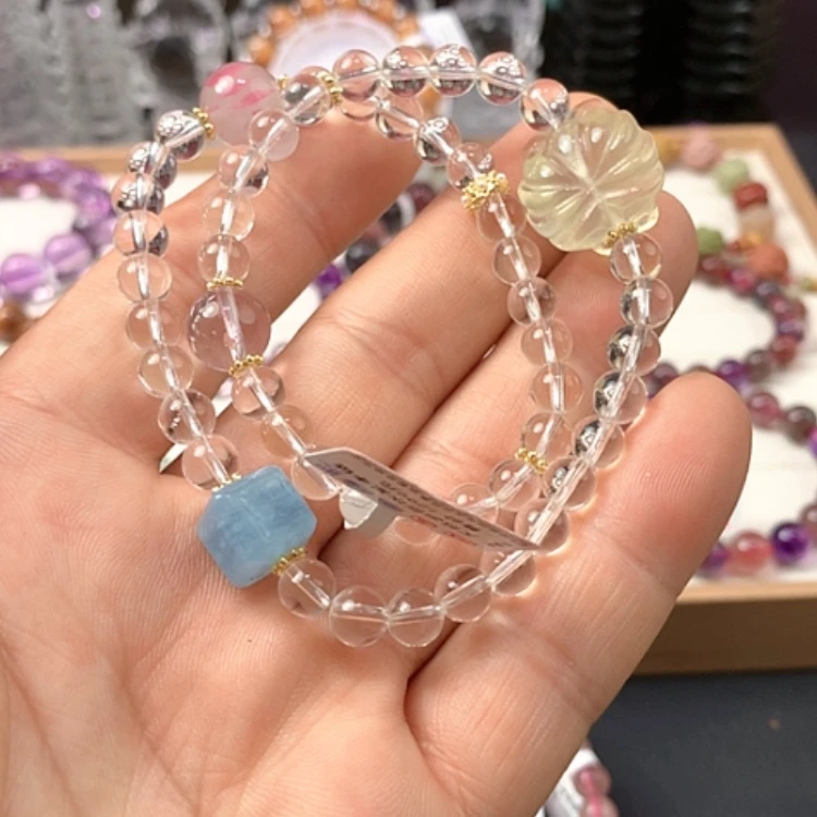 【闪购商品】水晶手链未镶嵌天然