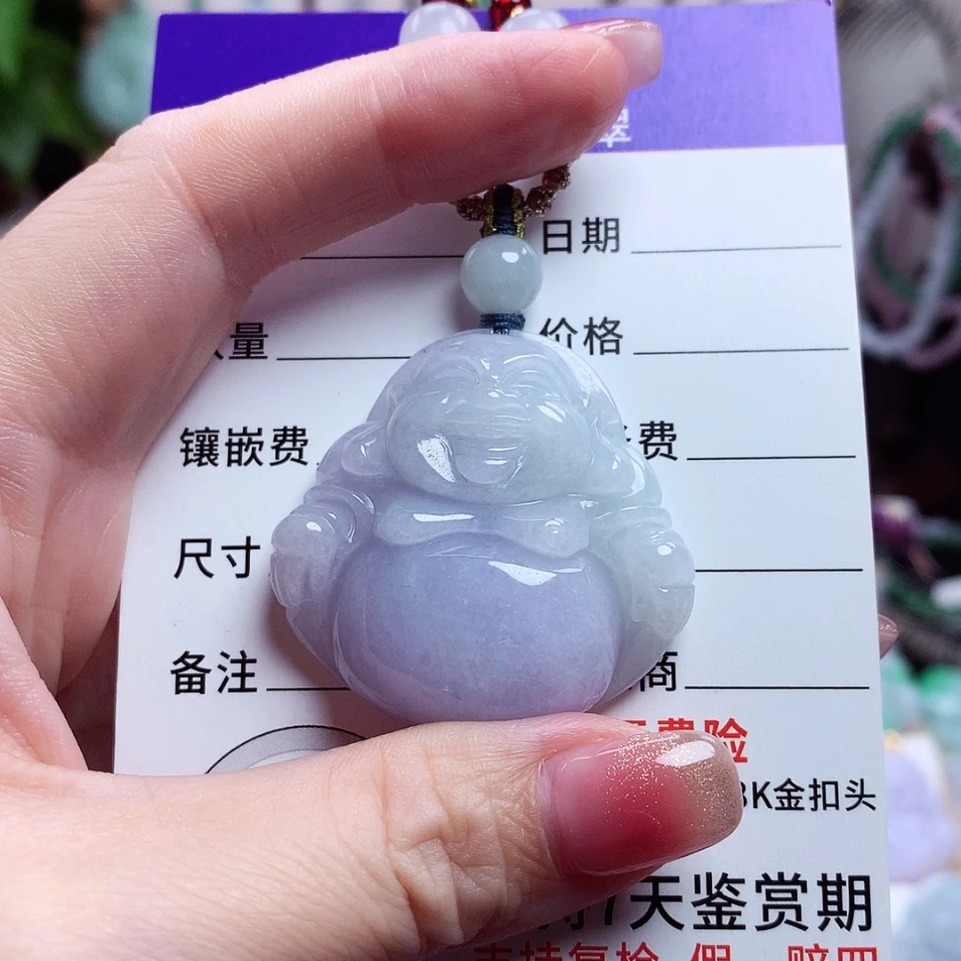 颈饰未镶嵌翡翠佛公31
