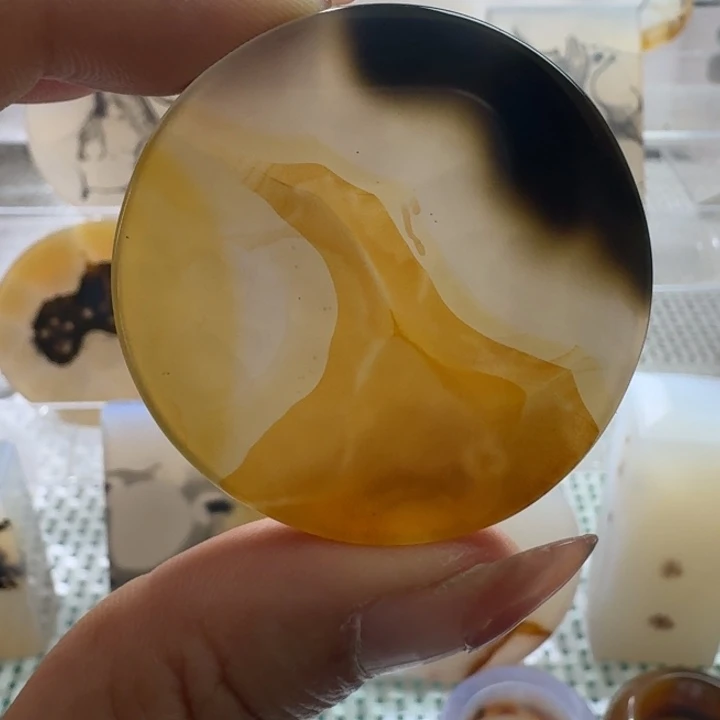 玛瑙/玉髓未镶嵌项链