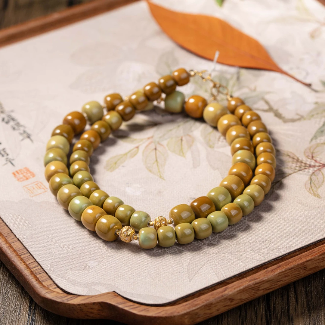 绿松直切项链多样性发一约7-9mm#B1591510