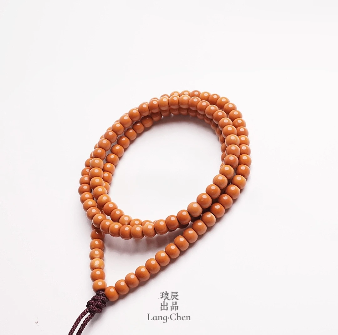 爆红2号料 5.4mm 超S 极限弧橄榄核 老挝核尖108 琅辰出品