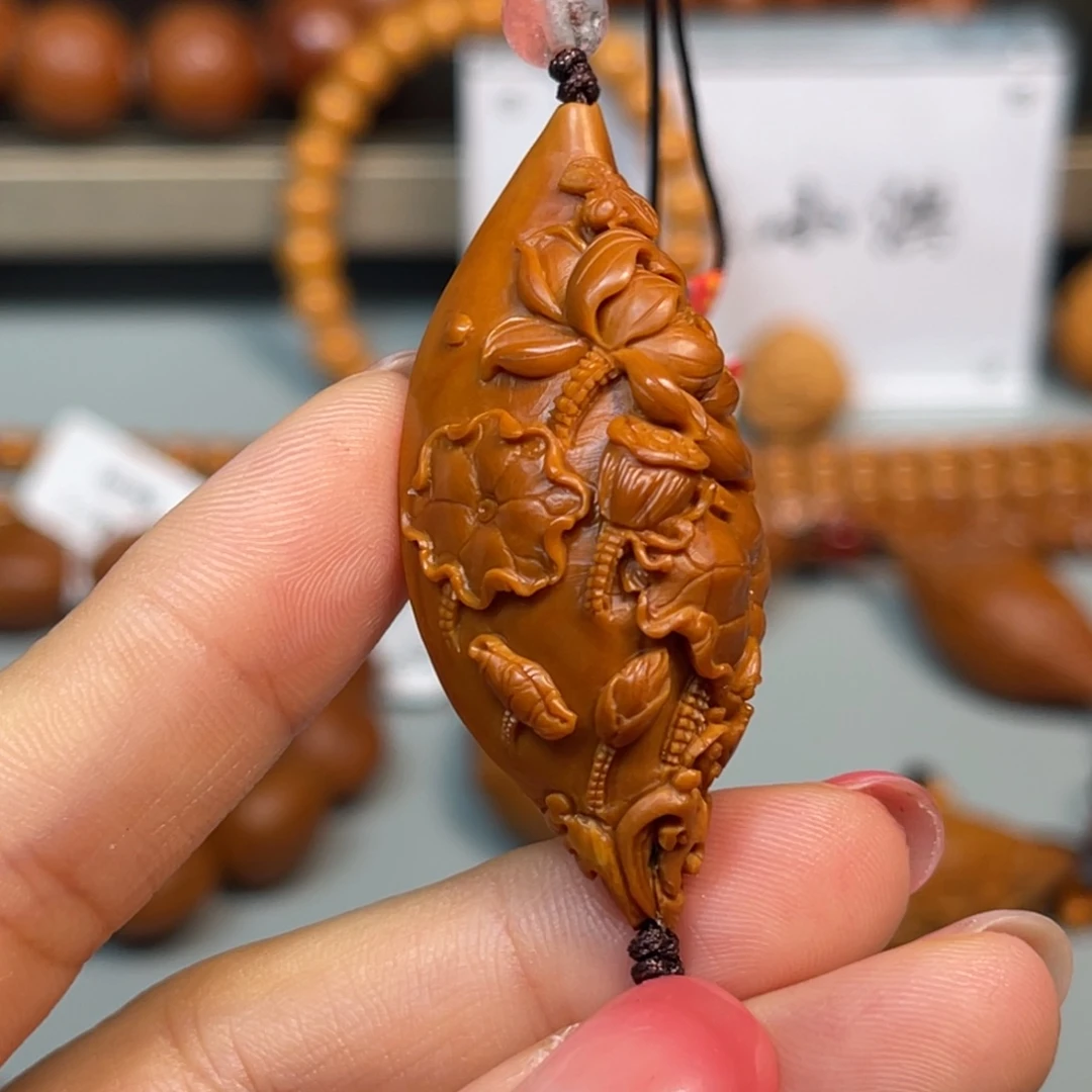 橄榄核手串/手链荷塘月色