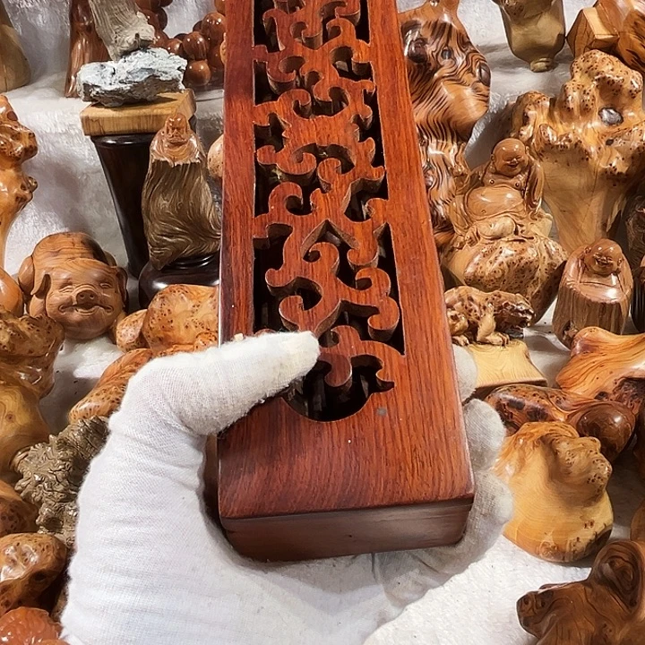 *****柏木老挝大红酸枝筷子