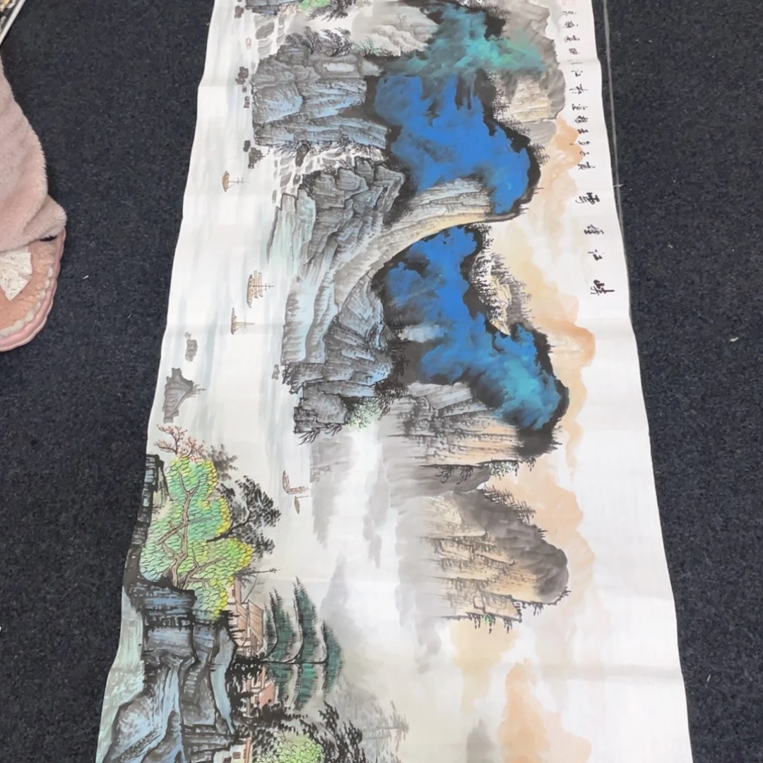 国画国画作品画心一张