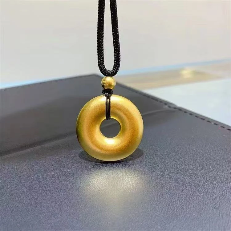 999古法平安扣吊坠  80