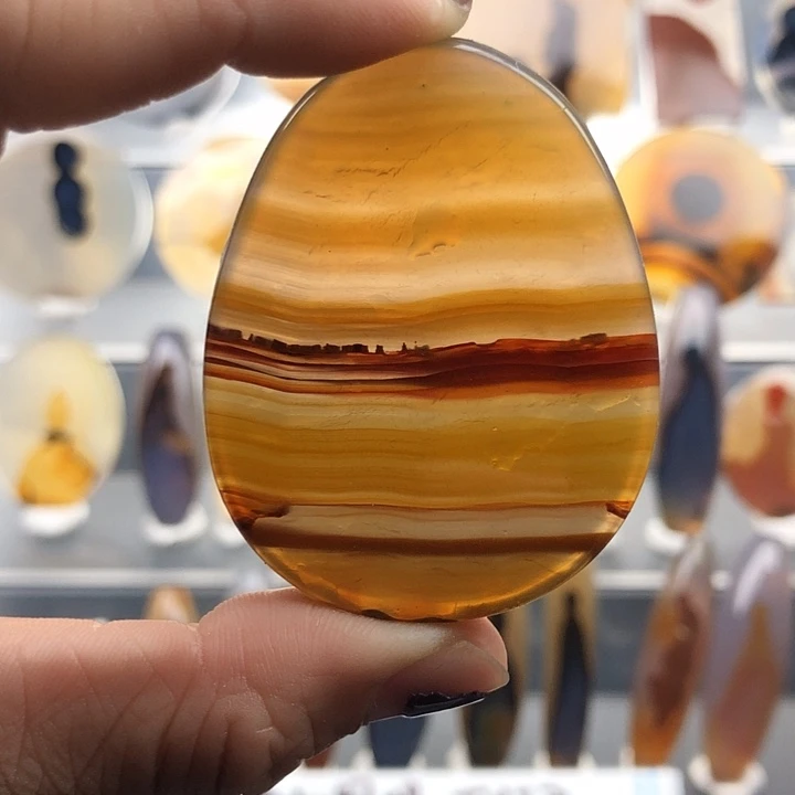 玛瑙/玉髓合金颈饰58