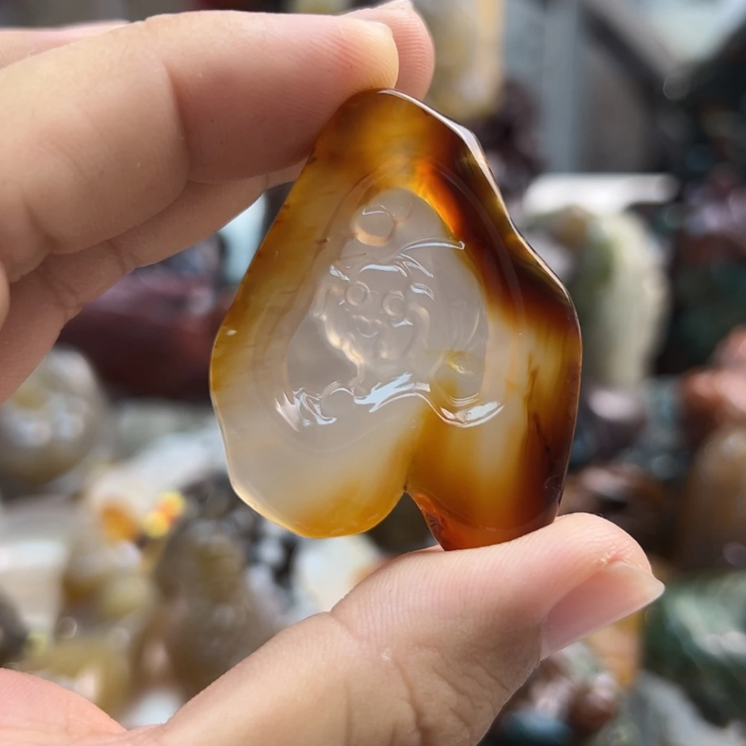 玛瑙/玉髓未镶嵌颈饰