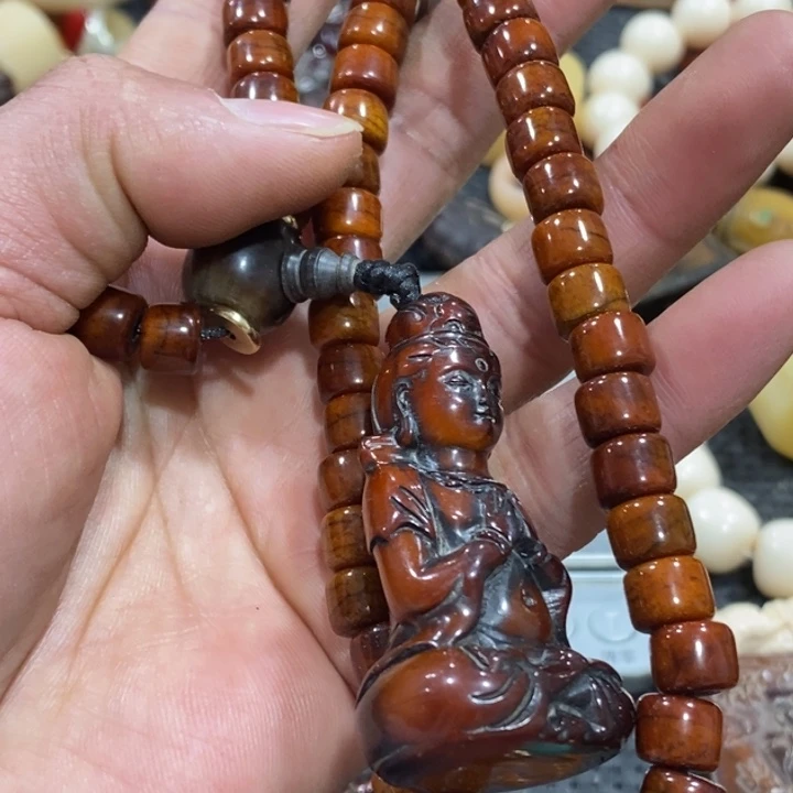 滴血莲花菩提吊坠