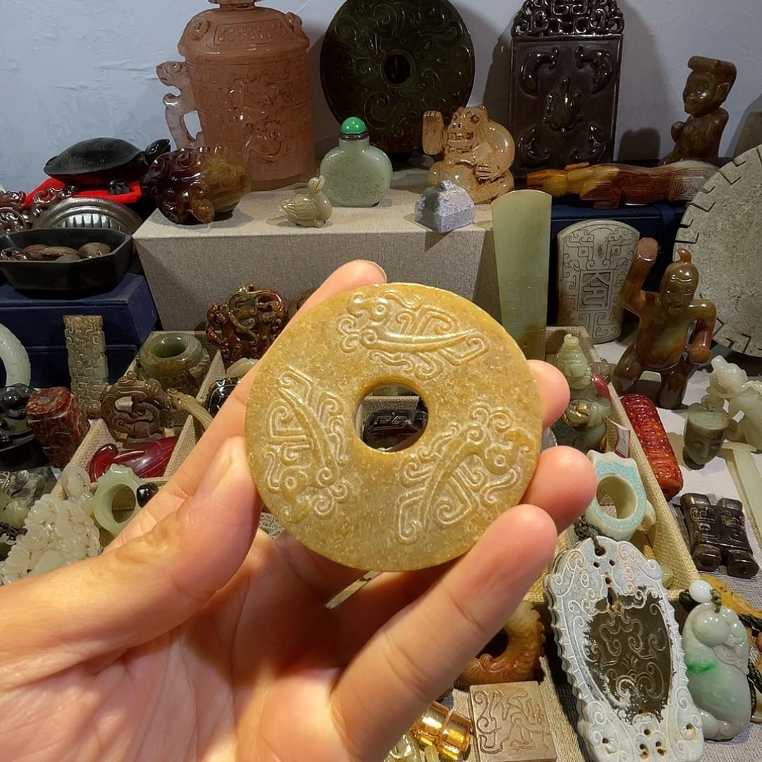 玉玉把件，玉把件，