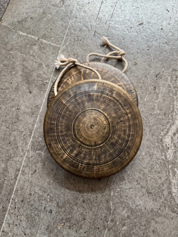 17至18公分青铜手工小马锣马锣子道场乐器