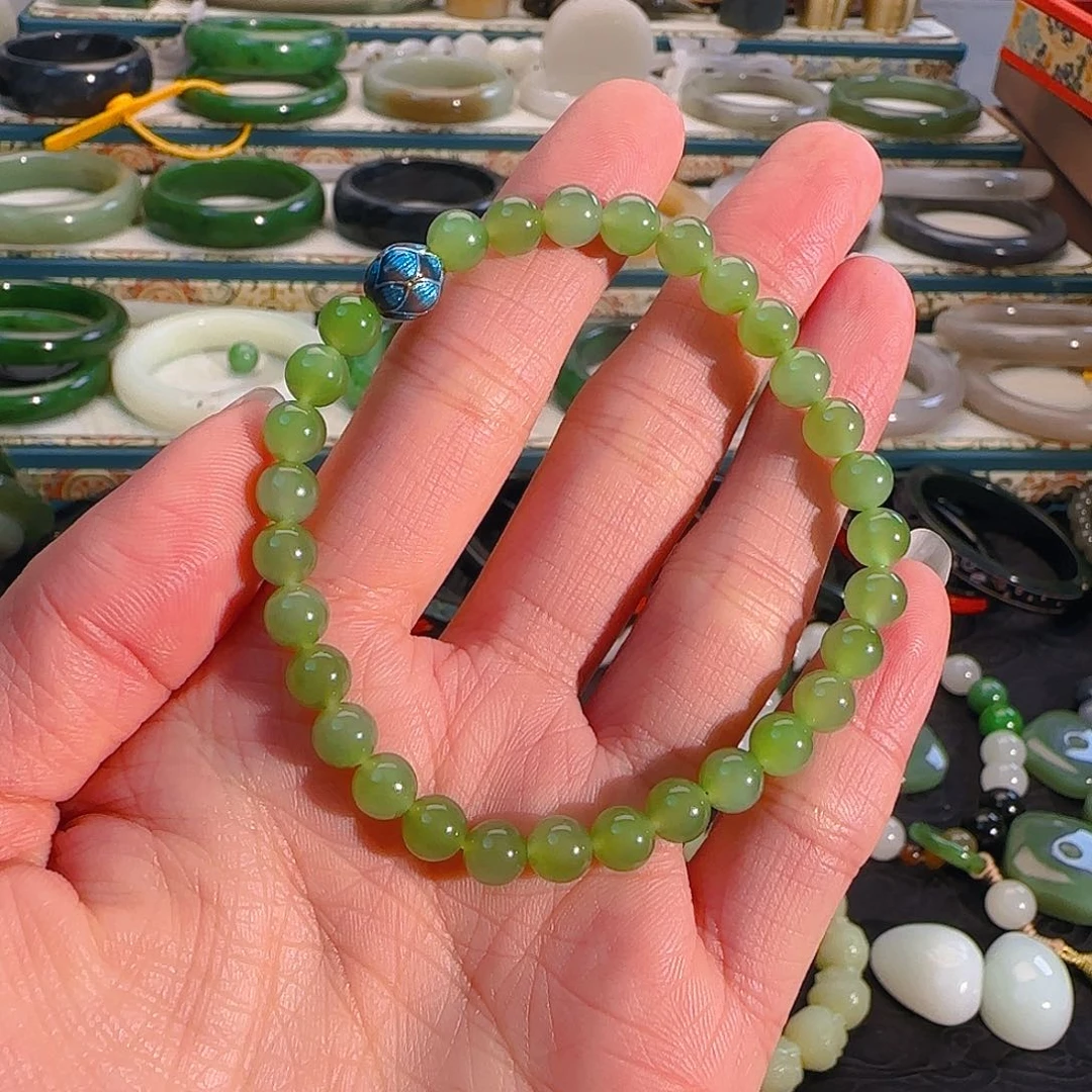 未镶嵌手链和田玉（碧玉）