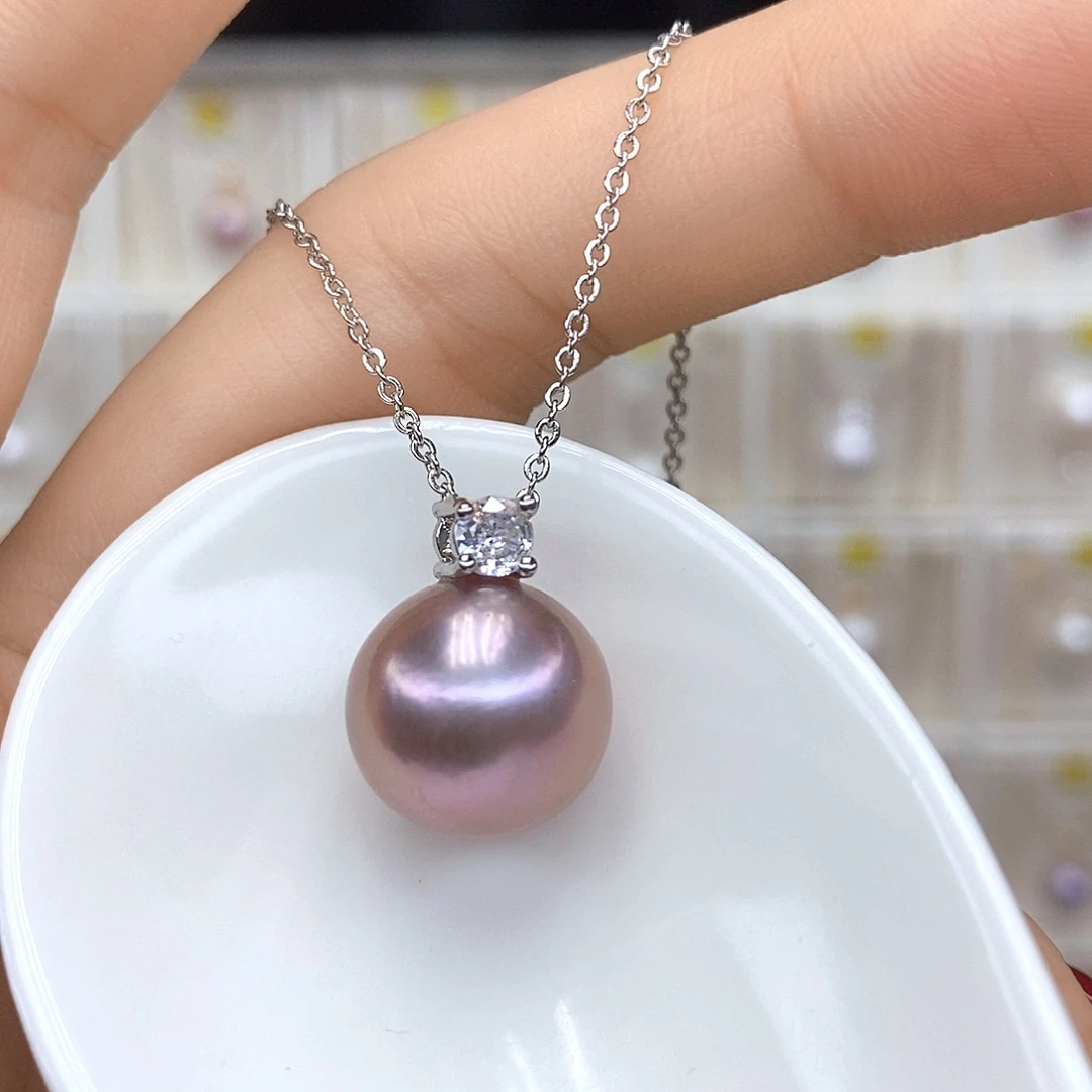 淡水珍珠合金颈饰