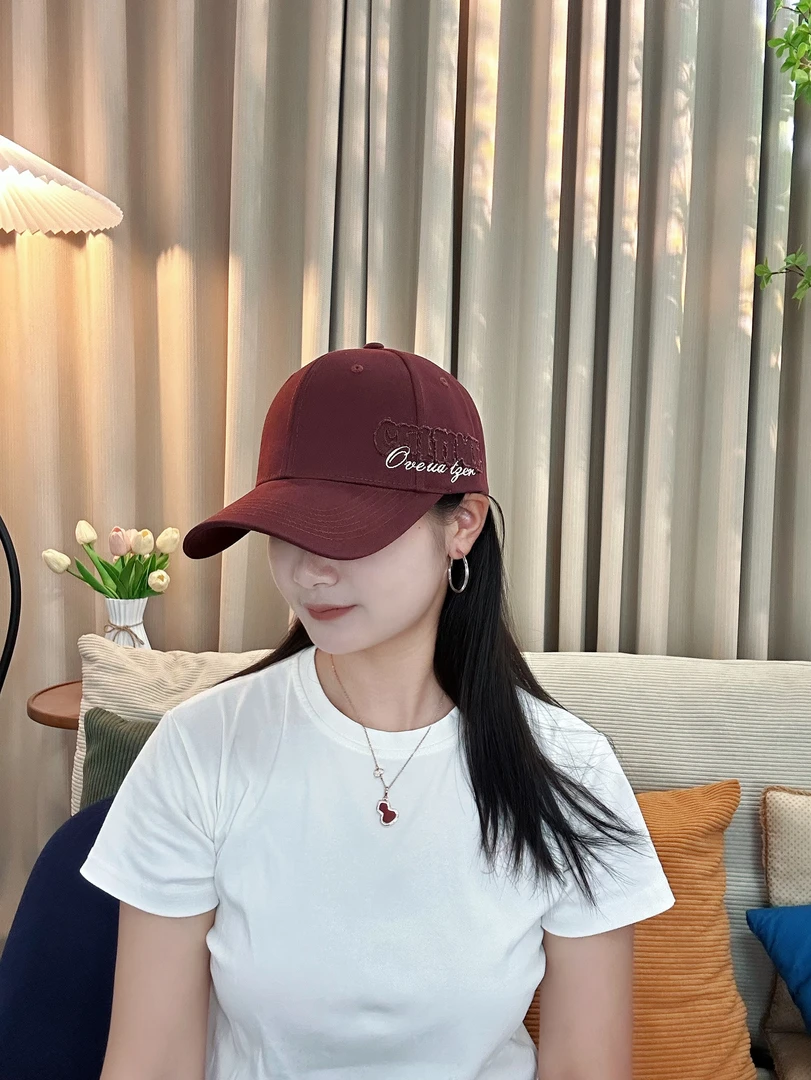 【秋季上新】新款硬顶斜绣字母贴布拼接帽潮流棒球帽休闲显脸小