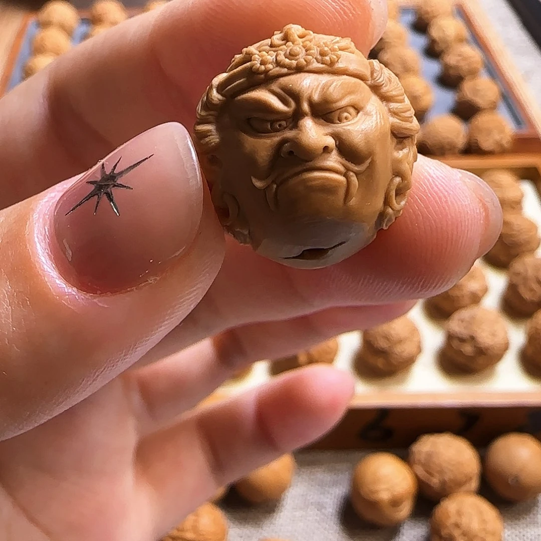 猴头核桃吊坠三面冥王尺寸备注