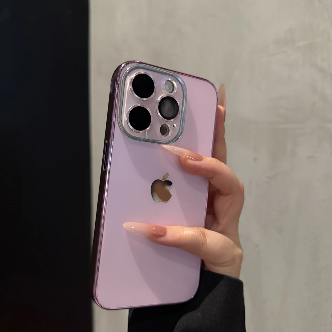 新款个性极光适用苹果16promax手机壳时尚iPhone15高级14创意13女