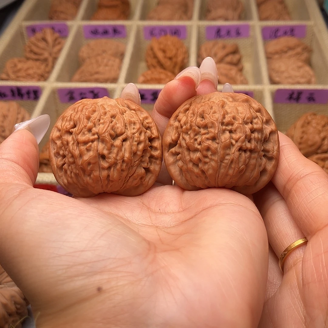 文玩核桃把件莲花41