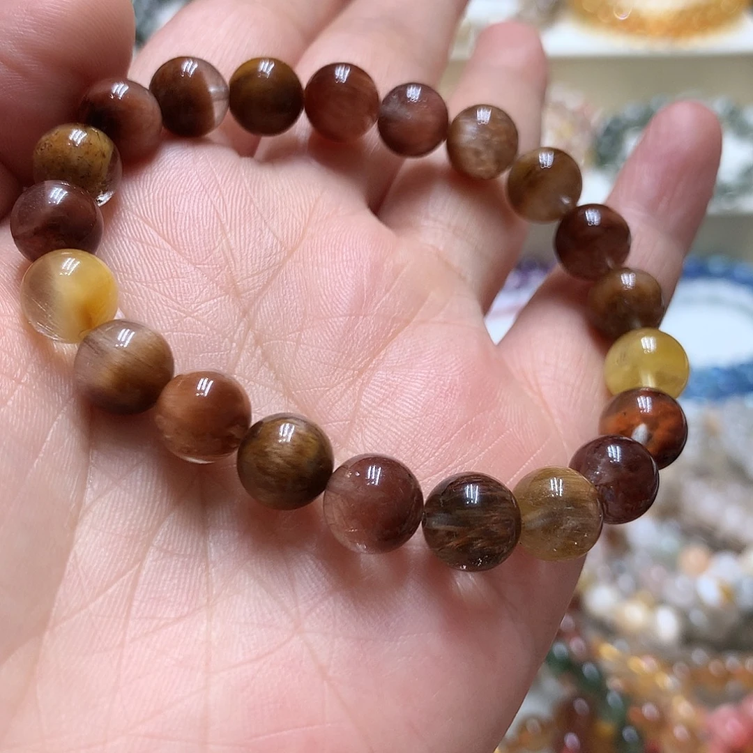 未镶嵌手链水晶火兔毛