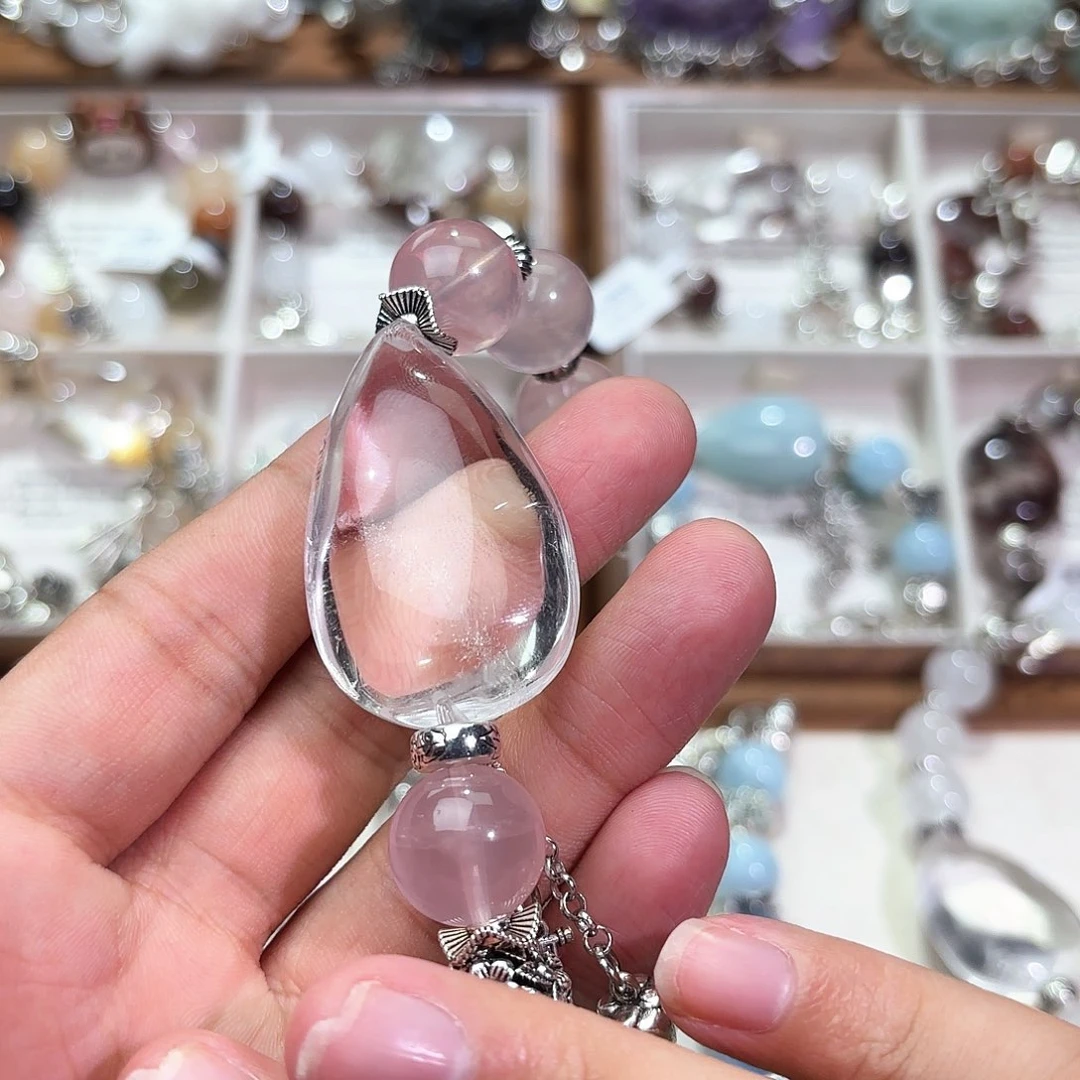 s***e水晶手串合金水晶