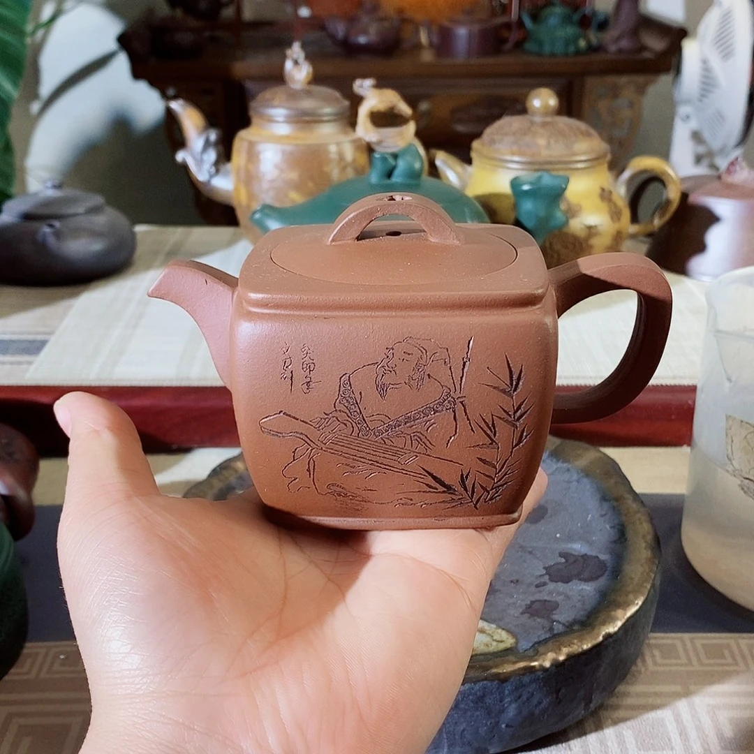 紫砂茶壶宜兴紫砂壶的人