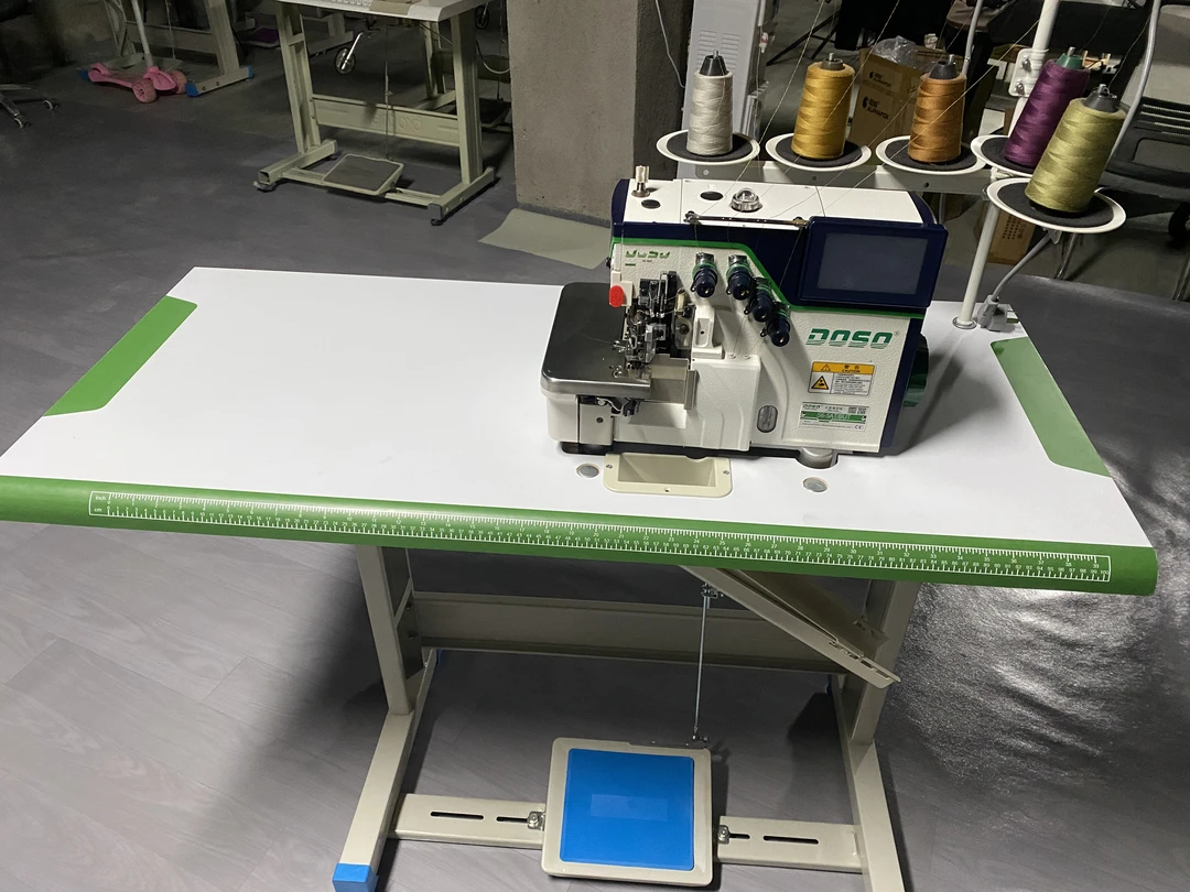 步进全自动电脑四线大森工业缝纫机家用厂用